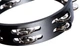 Тамбурін MEINL Compact Wood Tambourine Steel Jingles Black CTA2S-BK - изображение 6