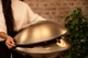 Хендпан MEINL Sonic Energy Sensory Handpan D Amara Vintage Gold 22" HPSTL101 - изображение 11