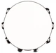 Тамбурін MEINL Headed Wood Traditional Goatskin Tambourine Stainless Steel Jingles TAH1WB - изображение 3