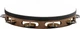 Тамбурін MEINL Headed Wood Traditional Goatskin Tambourine Stainless Steel Jingles TAH1WB - изображение 5