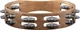 Тамбурін MEINL Traditional Wood Tambourine Stainless Steel Jingles Walnut Brown TA2WB - изображение 5