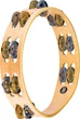 Тамбурін MEINL Recording-Combo Wood Tambourine Dual-Alloy Jingles Super Natural TA2M-SNT - изображение 2