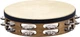 Тамбурін MEINL Headed Wood Traditional Goatskin Tambourine Stainless Steel Jingles TAH2WB - изображение 1