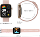 Smartwatch iMiki ST2 Gold (6973626300455) - obraz 4