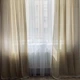 Шторы легкие льняные ALBO бежевые 150×270 см, комплект 2 шт. (SH-M1-10) - изображение 4