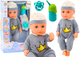 Пупс Lean Toys з функцією пісяння Grey 35 см (5905991009382) - зображення 2