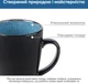 Чашка Krauff Blue Ocean 400 мл (21-318-012) - изображение 4