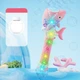Пистолет с мыльными пузырями H038 Shark + bottle 50ml Pink - изображение 2