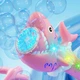 Пистолет с мыльными пузырями H038 Shark + bottle 50ml Pink - изображение 3