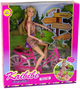 Лялька Lean Toys на велосипеді 30 см (5905515355568) - зображення 1