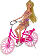 Лялька Lean Toys на велосипеді 30 см (5905515355568) - зображення 3