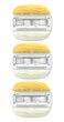Змінні картриджі для гоління (леза касети) жіночі Venus ComfortGlide With Olay с кокосом 3 шт без упакування - зображення 1