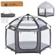 Дитяча платка манеж MR 1515 Platinum Grey 140х124х110 см - изображение 4