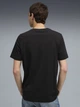 Футболка хлопковая длинная мужская Puma Graphics 68803001 XL Black с принтом (4069157677523) - изображение 2