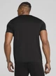 Футболка спортивная для тренировок длинная мужская Puma Tad Essentials Solid Cat Tee (Cf Big Cat) 52592101 M Черная (4067984125996) - изображение 2