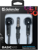 навушники DEFENDER Basic-610 black (63610) - зображення 3
