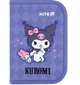 Шкільний пенал книжка для дівчинки "Kuromi", 1 відділення з відворотом HK25-621-2 Kite - зображення 1