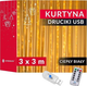 Kurtyna świetlna Springos CL4022 300 LED - obraz 1