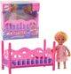 Mini laleczka Lean Toys z akcesoriami 11 cm (5905991058892) - obraz 2