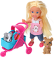Mini laleczka Lean Toys z akcesoriami 11 cm (5905991058878) - obraz 3