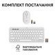Комплект (клавиатура + мышь) Logitech Pebble 2 Combo White (920-012240) - изображение 8