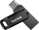 Флешка SanDisk 128 GB Ultra Dual Drive Go USB Type-C Black (SDDDC3-128G-G46) - зображення 2