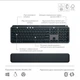 Комплект (клавіатура + миша) Logitech MX Keys S PLUS PALMREST + MX Master 3S Combo Graphite UA (920-011614) - зображення 4