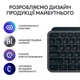 Комплект (клавіатура + миша) Logitech MX Keys S PLUS PALMREST + MX Master 3S Combo Graphite UA (920-011614) - зображення 7