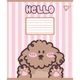 Тетрадь ученическая школьная Yes Hello Puppy А5 12 листов косая линия (767807) - изображение 2