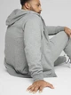 Толстовка на флисе, на молнии мужская Puma Essentials Foundation 68258603 M Medium Gray Heather (4067983648243) - изображение 4