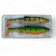 Велика силіконова приманка TIDELURE Paddle Stalker, 20см/50гр, Color D+E (2 шт/уп) - изображение 7