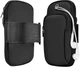 Спортивная сумка для бегу на руку Vexal 2 карманами 16.5х9 см Black (М0319) - изображение 2