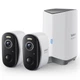 Набор камер Baseus Security 2K N1 Plus Outdoor (2pcs) white - изображение 1