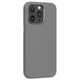 Чехол-накладка Comma для Apple iPhone 16 Pro | Nature Series Magsafe Silicone Case (grey) - изображение 1