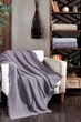 Покрывало First choice Sole Евро 220×240 см Хлопок Сиреневый - изображение 1