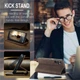 Чехол-книжка CaseMe из нубука для Samsung A25 Тёмно-коричневый - изображение 3