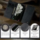 Чехол-книжка CaseMe из нубука для Samsung S22 Plus Чёрный - изображение 7