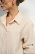 Костюм Сорочка / штани палаццо Розмір L-XL (50-52) Натуральний - изображение 3