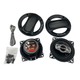 Автомобільна автоакустика кругла 4 дюйми 10 см 12V коаксіальна BLASKAR BL-1095 - зображення 2