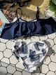 Роздільний жіночий купальник танкіні Plus size Ghazel синій 2XL (SW1279) - зображення 5
