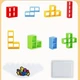 Настільна гра тетріс конструктор головоломка балансир Ummi Tetris tower game (ME-008) - зображення 4
