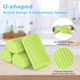 Губка для пыли Scrub Daddy Dump Duster чистящая губка для уборки ПВА Зеленый - изображение 4