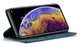Чохол-книжка CaseMe із нубука для iPhone XS Бірюзовий - зображення 3