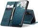 Чехол-книжка CaseMe из нубука для Xiaomi Redmi Note 11 Pro Бирюзовый - изображение 2