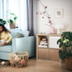 Стелаж IKEA KALLAX 77х77 см Імітація біленого дуба (603.245.20) - зображення 2