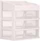 Organizer na kosmetyki Springos HA1091 mleczny 31 x 26.5 x 19.5 cm (5907719433912) - obraz 1