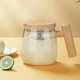 Автоматична скляна чашка-мішка з кришкою 400 мл Coffee Stirring Cup - зображення 8