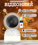 Радіоняня Concept KD4000 2.4G Wi-Fi з поворотною камерою відео+мобільний додаток від USB Білий - зображення 1