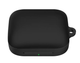Чехол-накладка DK для OnePlus Buds 3 | Silicone Candy Friendly с карабином (black) - изображение 3