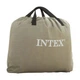 Матрац надувний Intex 64136 з вбудованим електронасосом 203x152 см, сірий - изображение 8